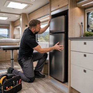 caravan fridge installation