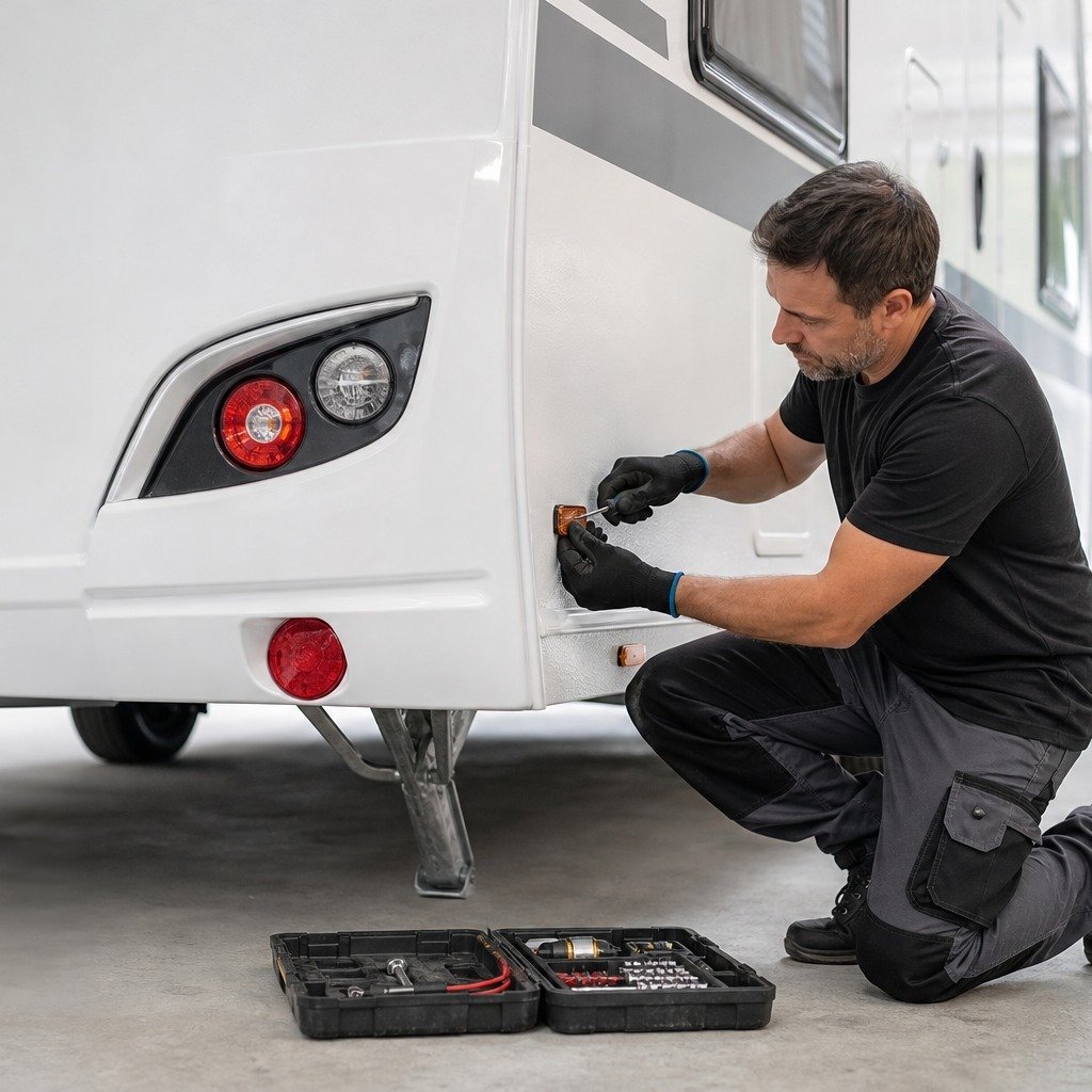 caravan light repair technician 1024x1024