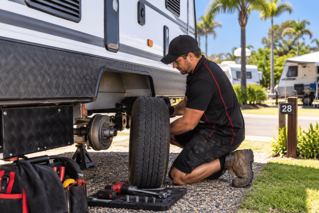 mobile caravan servicing