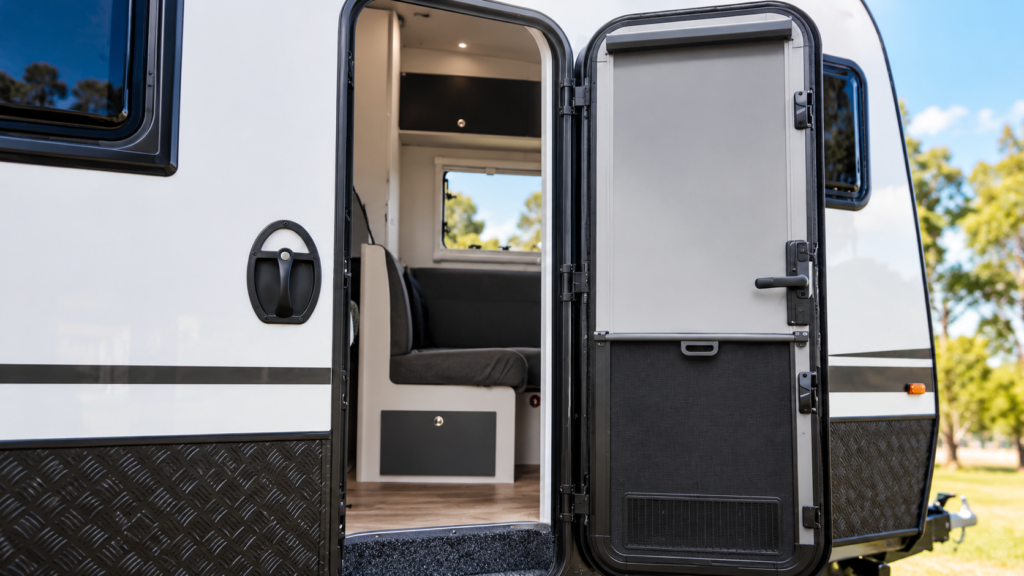 caravan door lock