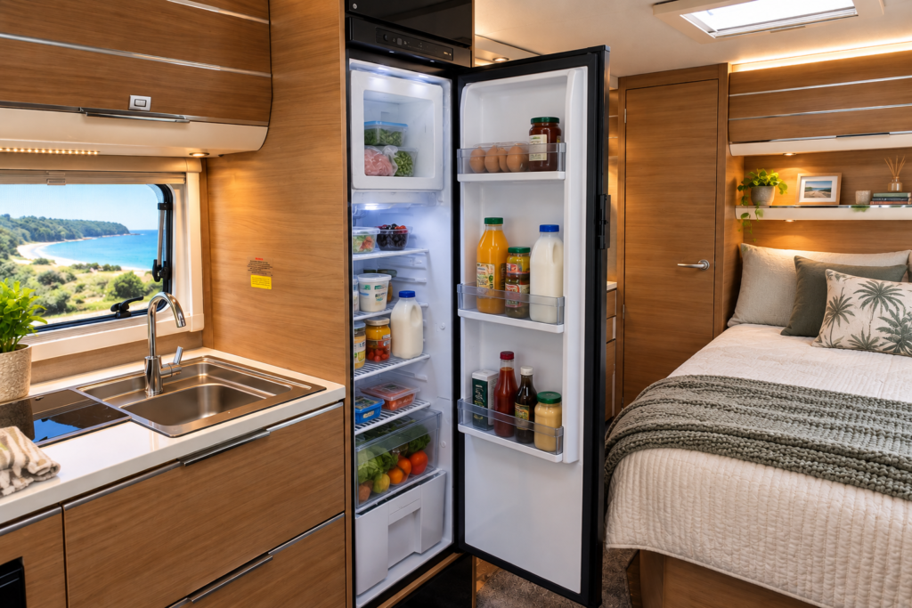 caravan fridge