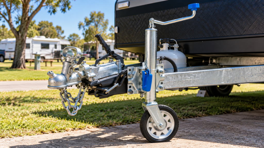 caravan jockey wheel